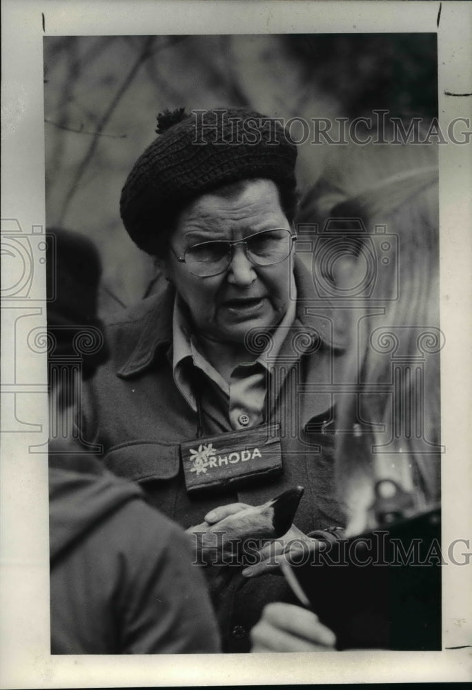 1978 Press Photo Rhoda Landels, 9yr veteran of Outdoor School program - ora46858 - Historic Images
