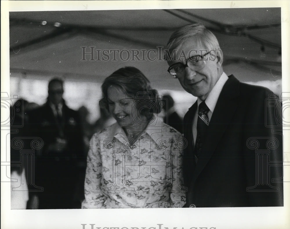 1979 Press Photo Oliver Larson, Executive vice president of the Portland Chamber - Historic Images