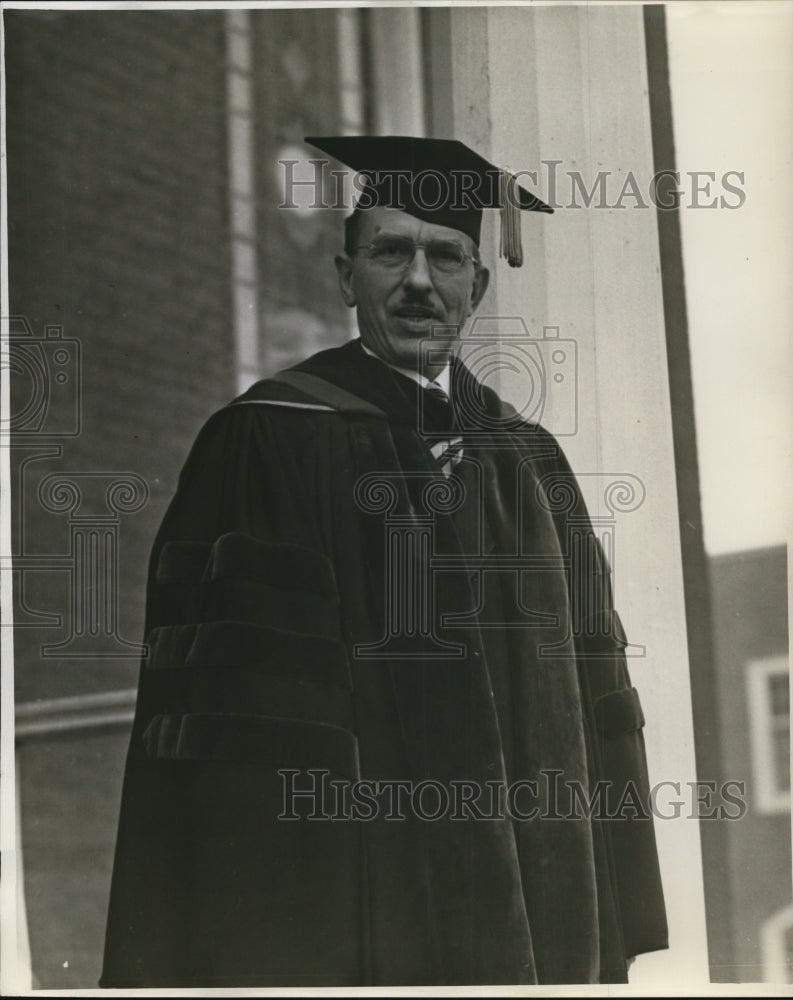 1942 Press Photo Dr. Carl Sumner Knopl, Willamette President - ora49179 - Historic Images
