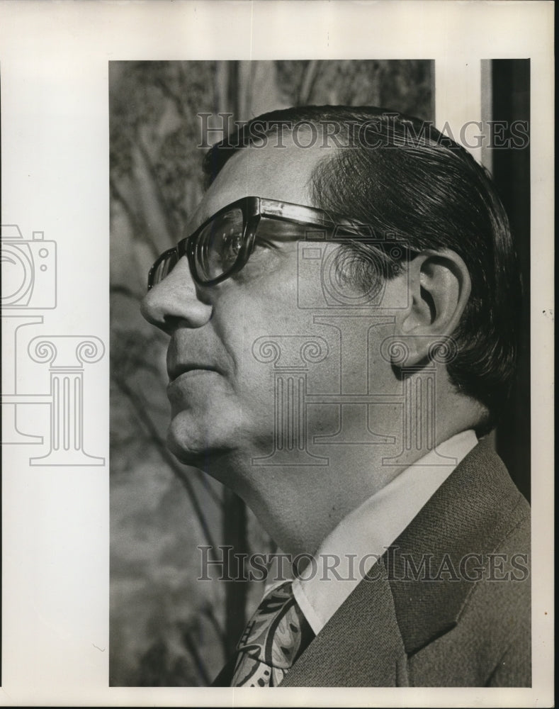 1972 Press Photo Jerris Leonard, director of the U.S. Law Enforcement Assistance - Historic Images