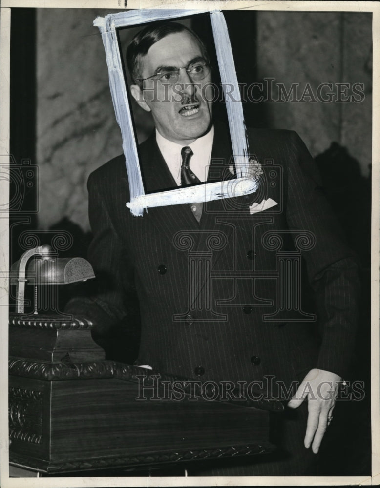 1940 Press Photo Governor Clarance D. Martin of Olympia Washington - Historic Images
