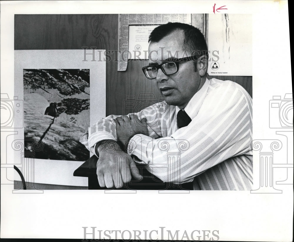 1973 Press Photo Mountain Climber Tom Nash - Historic Images