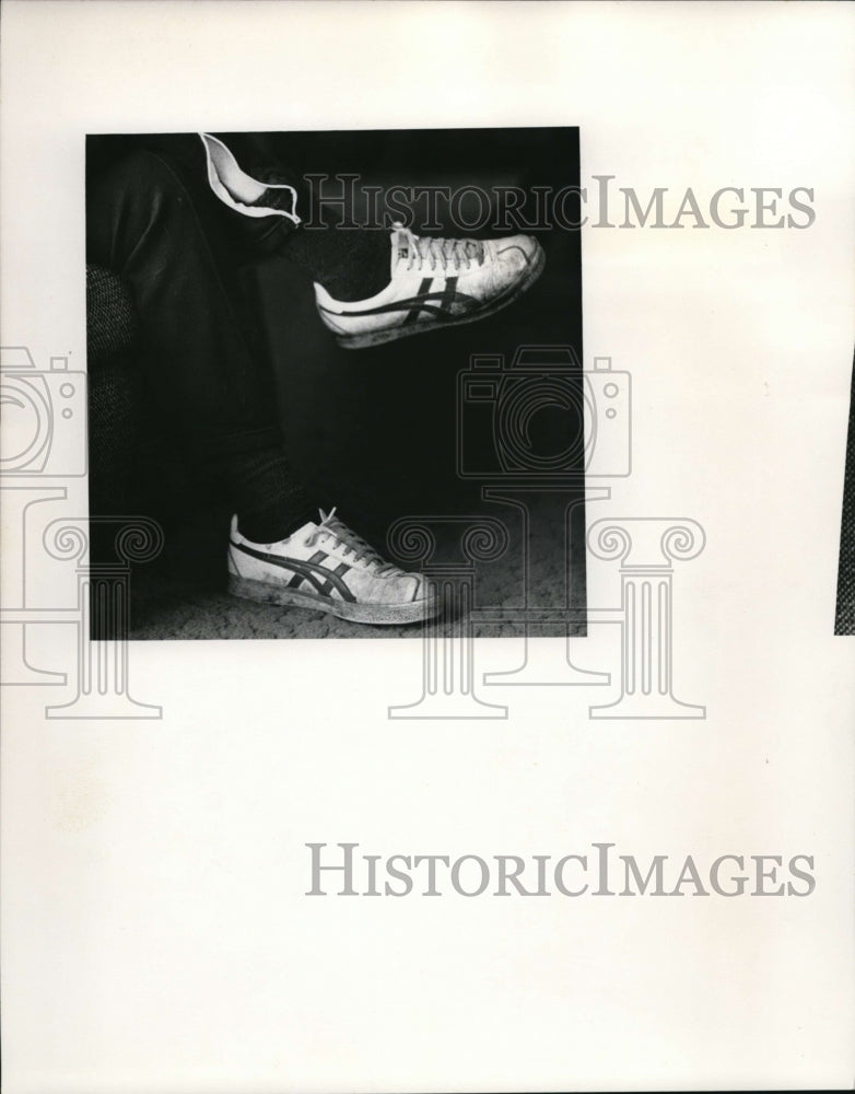 1976 Press Photo Soon, These maybe the most famous tennis shoes, Dixys - Historic Images