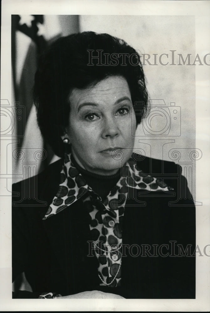 1977 Press Photo Senator Betty Roberts Democrat Portland Project Independence - Historic Images