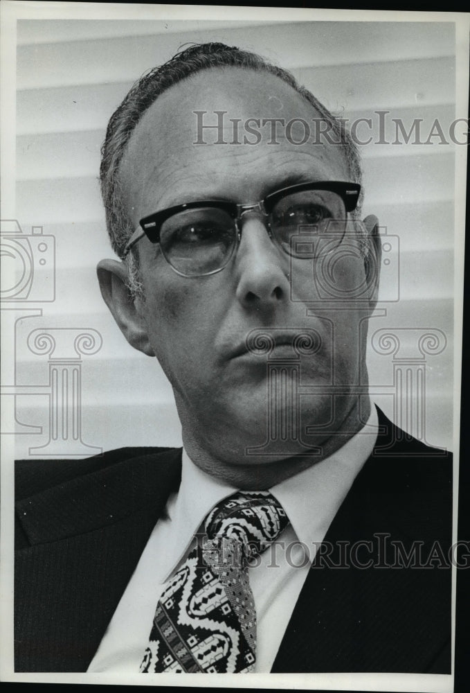 1973 Press Photo Ray Silvander OLCC Enforcement Director - ora77977 - Historic Images