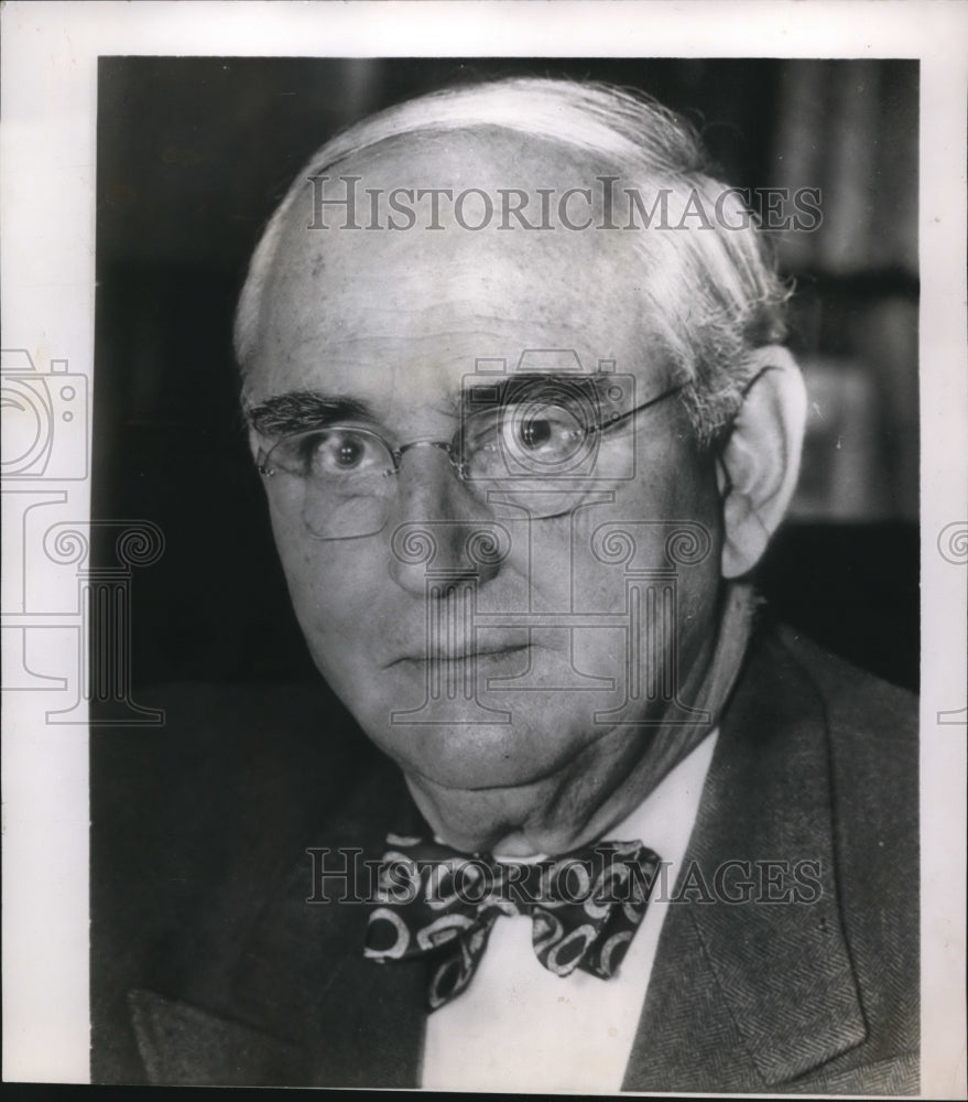 1951 Press Photo Sen. Arthur H. Vandenberg, Veteran Republican Leader, Dies- Historic Images