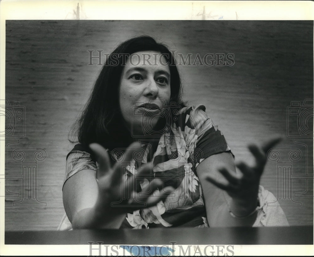 1980 Press Photo Psychotherapist Dr. Lenore Walker, author The Battere Historic Images