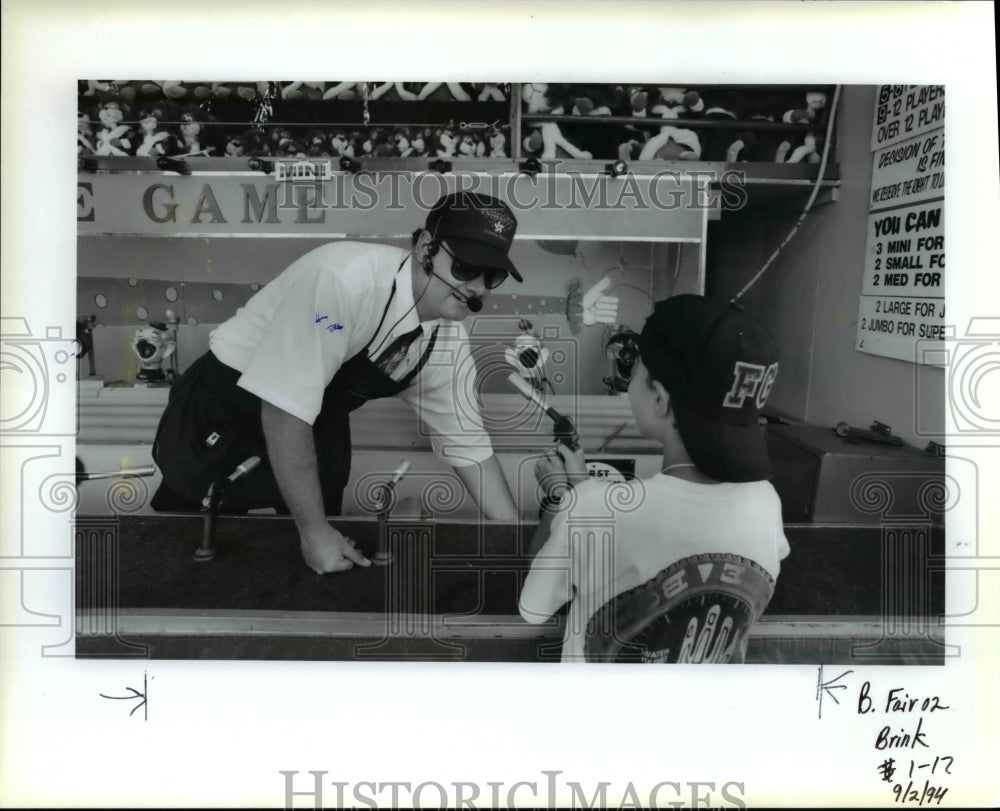 1994 Press Photo Oregon State Fair Festival - orb17174- Historic Images