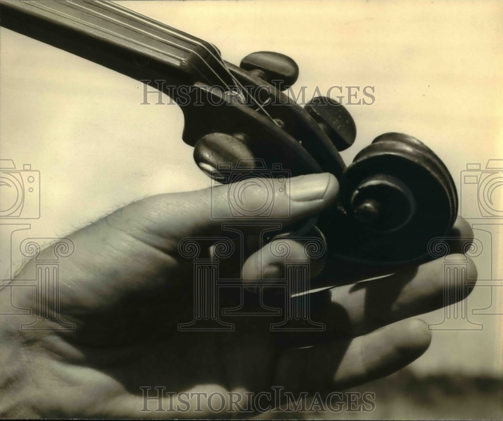 1951 Violinist's hands are supple-Historic Images