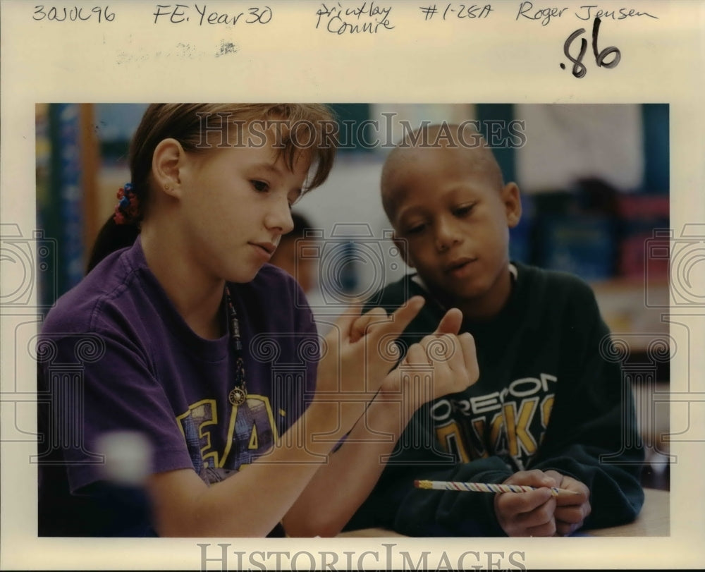 1996 Press Photo Peninsula Elementary School - orb42999- Historic Images