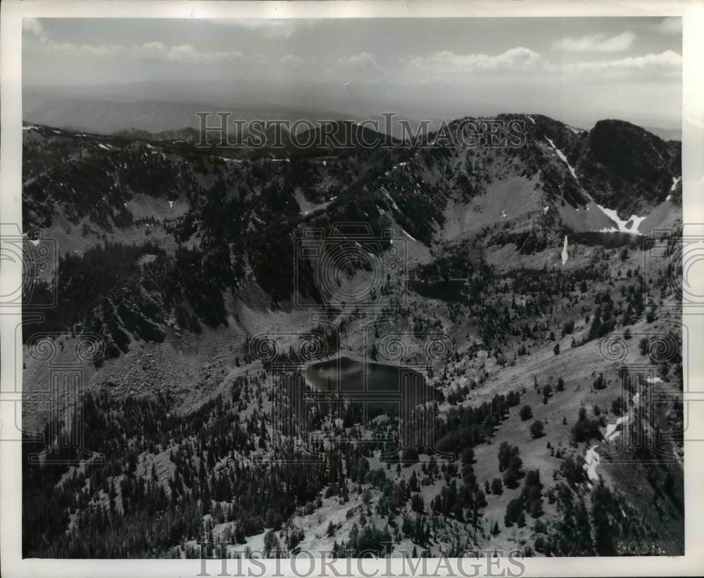 Press Photo Visitors view from Hells Canyon-Seven Devils Scenic Area - Historic Images