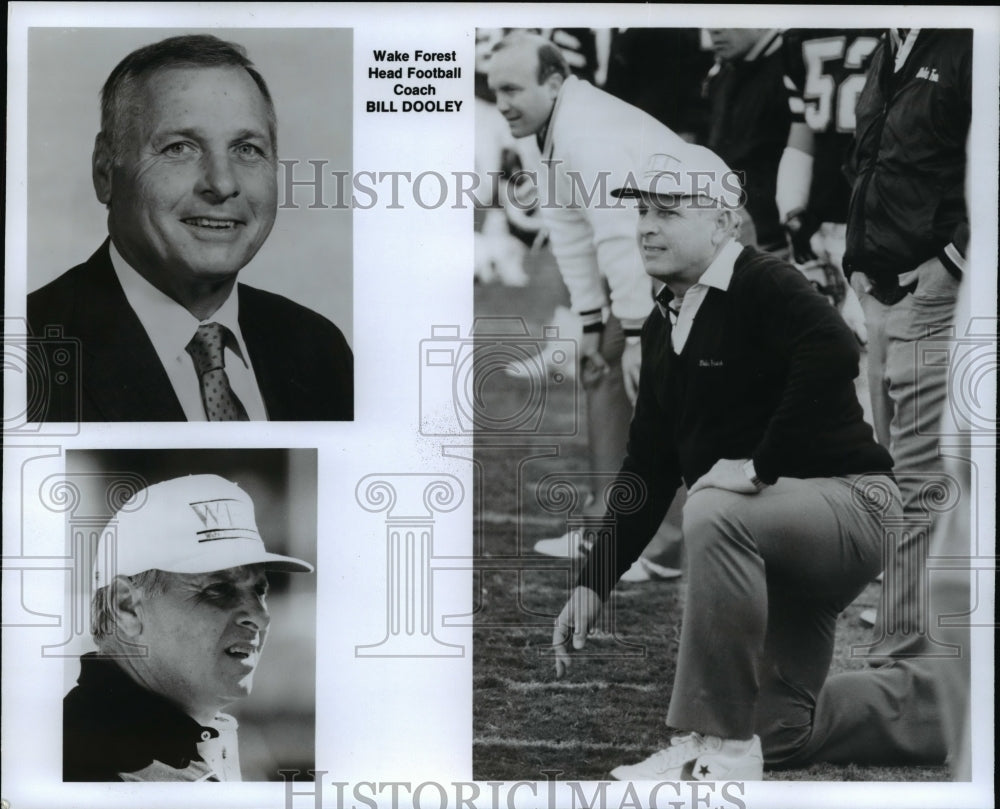 West Forest Head Football Coach, Bill Dooley  - Historic Images
