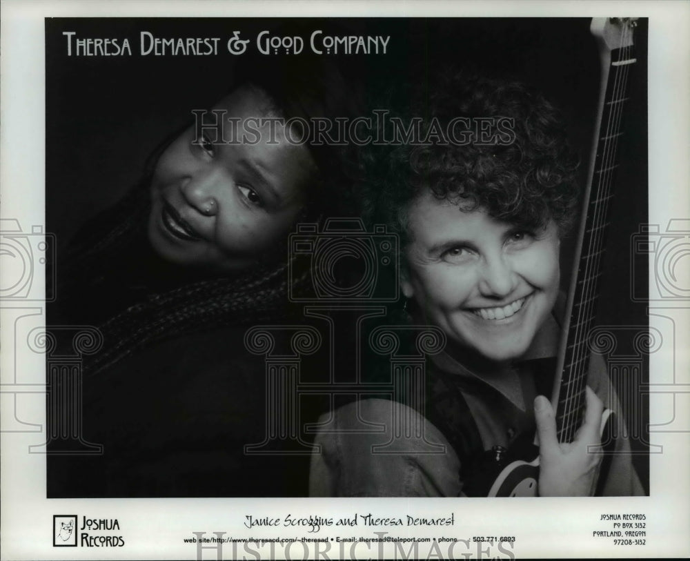 Press Photo Theresa Demarest & Good Company - orc06171- Historic Images
