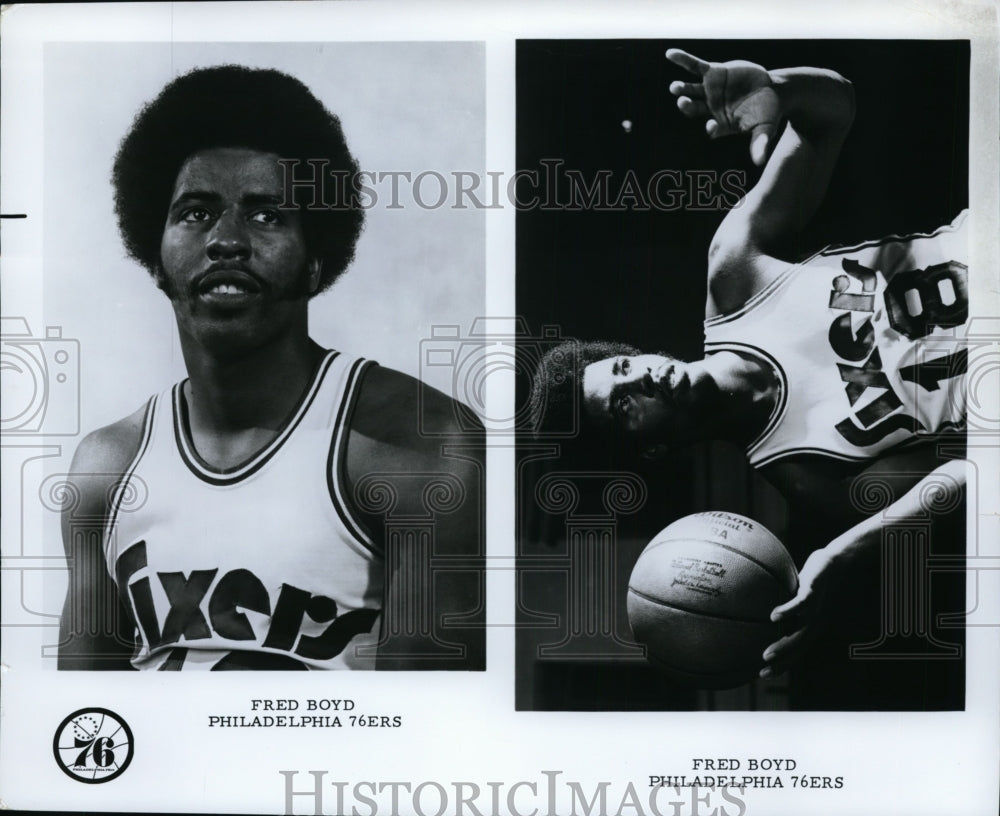 Fred Boyd, Philadelphia 76ers-Historic Images