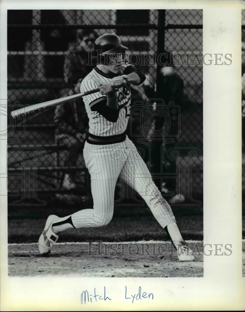 1983 Press Photo -Mitch Lyden drafted by New York Yankees - orc12376 - Historic Images