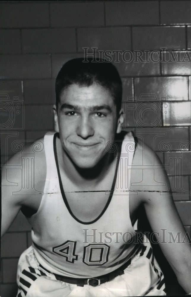 1959 Jim Satalich Basketball and Football Player-Historic Images