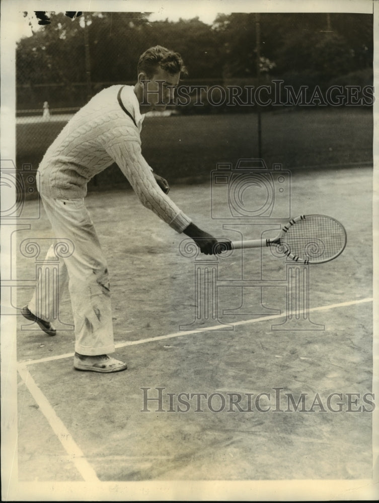 1935 Press Photo Billy Reese who hails from Georgia Tech made way to semi finals - Historic Images