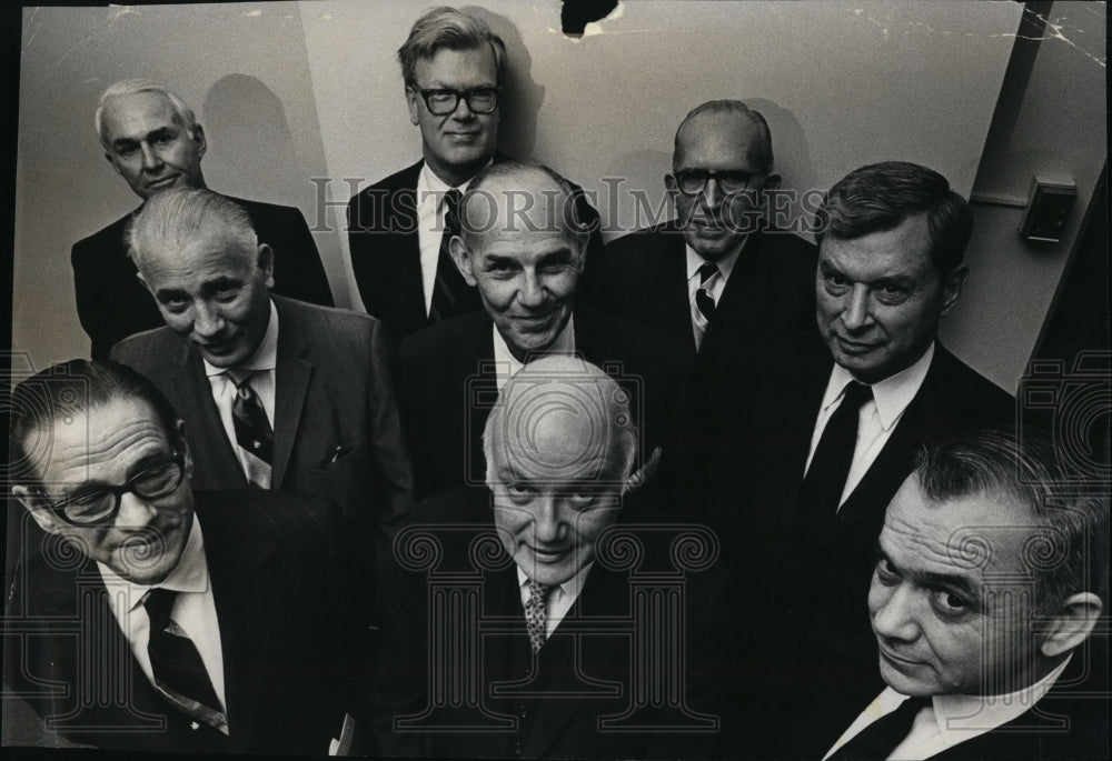 1970 Press Photo Members of the new Port of Portland Commission sworn in- Historic Images