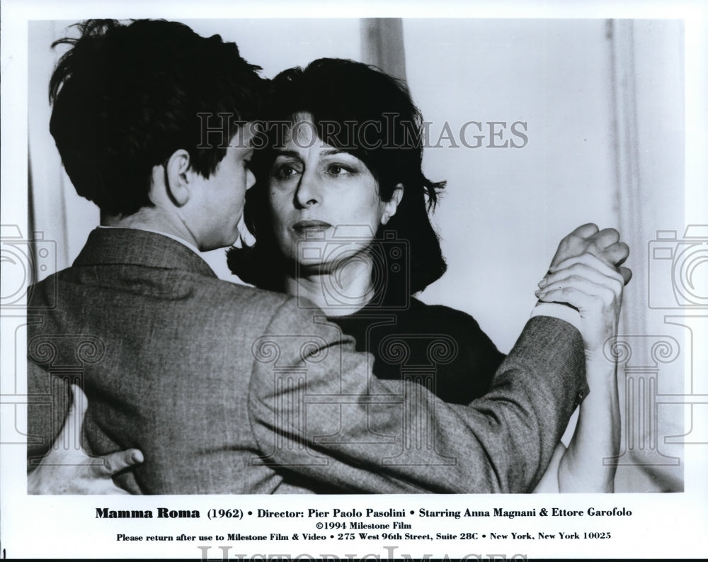 1994 Press Photo Anna Magnani and Ettore Garafolo in mamma Roma - Historic Images