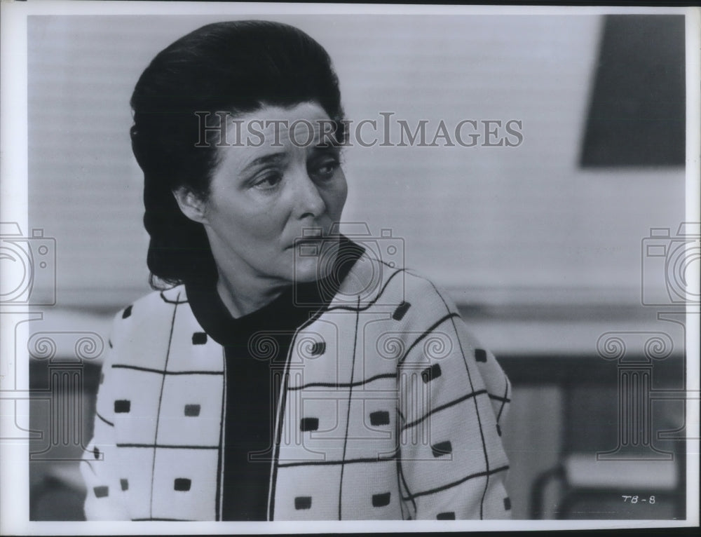 1973 Press Photo Patricia Neal stars in Baxter! - Historic Images