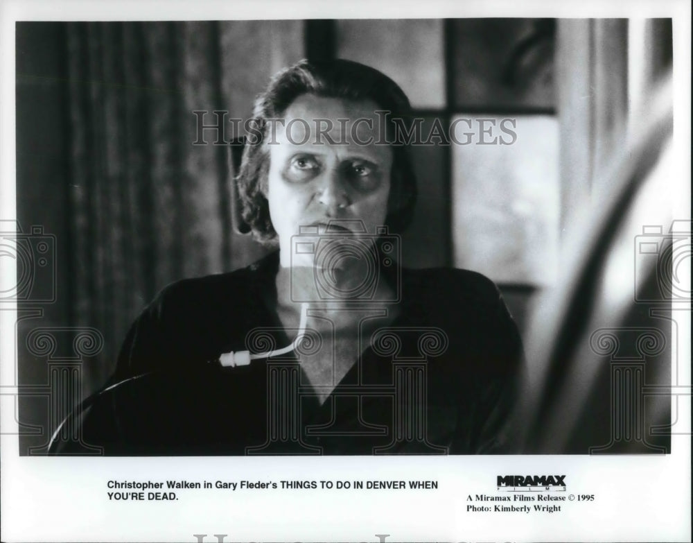 1995 Press Photo Christopher Walken Actor Things To Do In Denver When Youre Dead - Historic Images