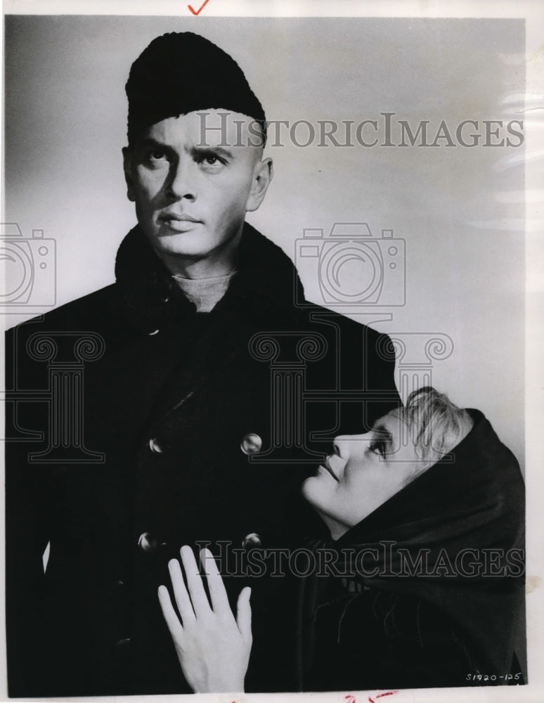 1958 Yul Brynner & Maria Schell-Historic Images