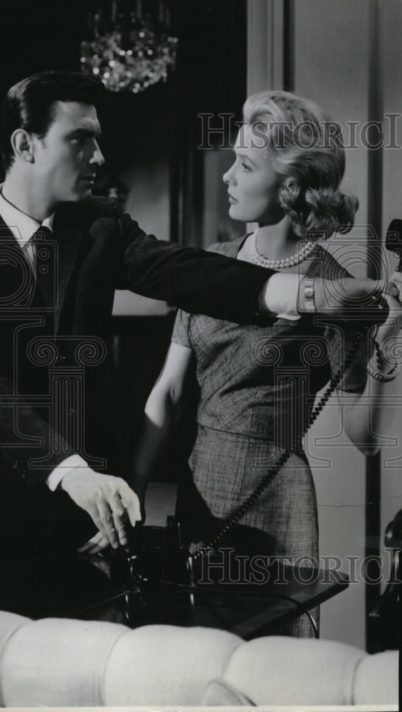 1960 Laurence Harvey and Dina Merrill in Butterfield 8 - Historic Images