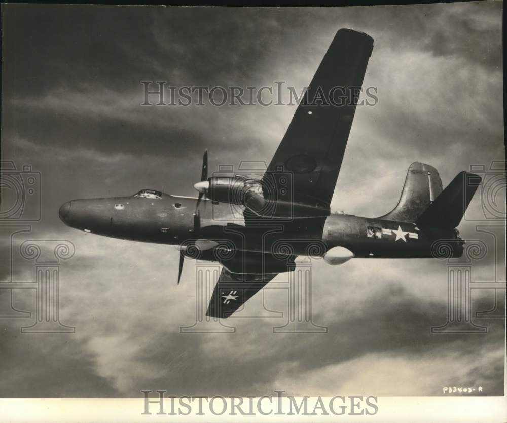 1948 Press Photo United States Martin plane during flight - pim09923 - Historic Images