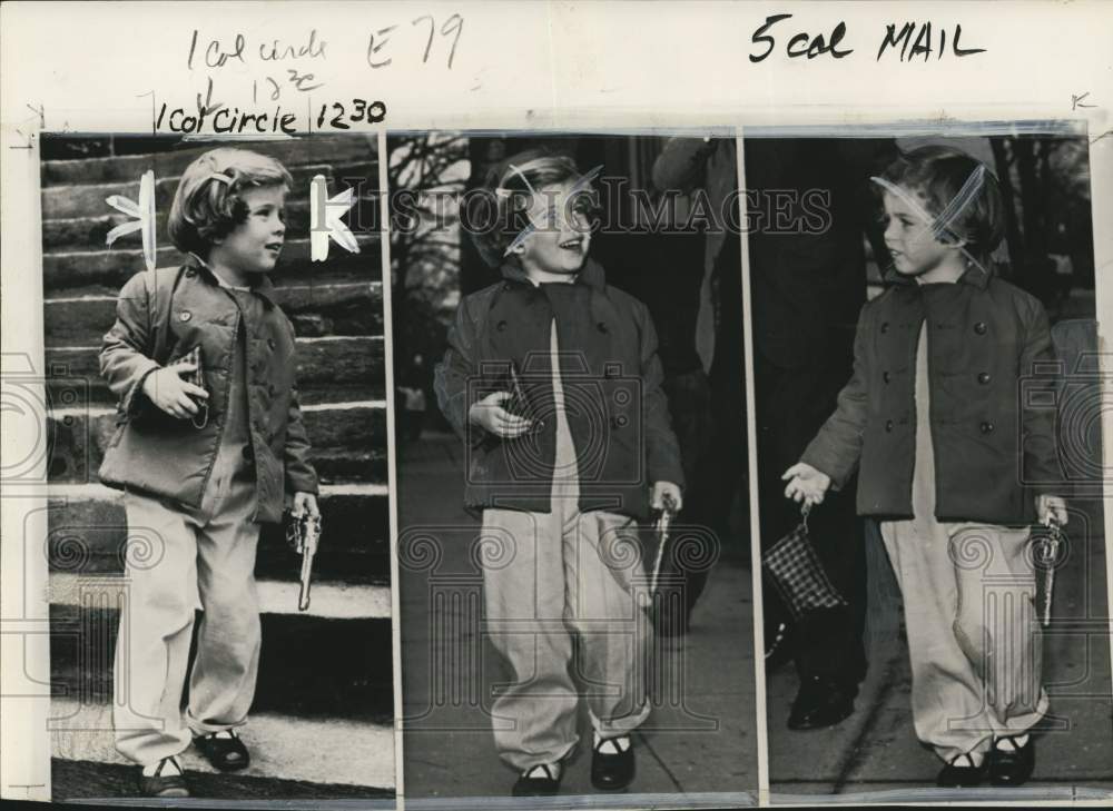 1961 Young Caroline Kennedy, Daughter of President-Historic Images