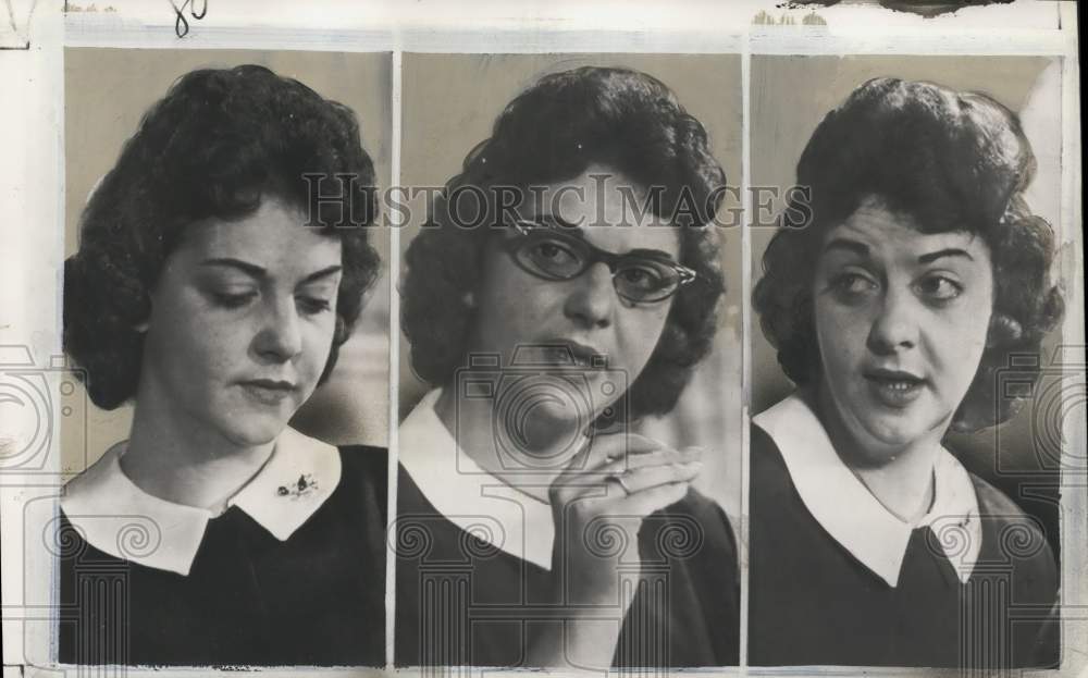 1960  U-2 pilot's wife Barbara Powers speaks at press conference, DC-Historic Images