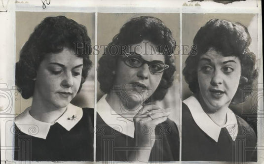 1960  U-2 pilot's wife Barbara Powers speaks at press conference, DC-Historic Images