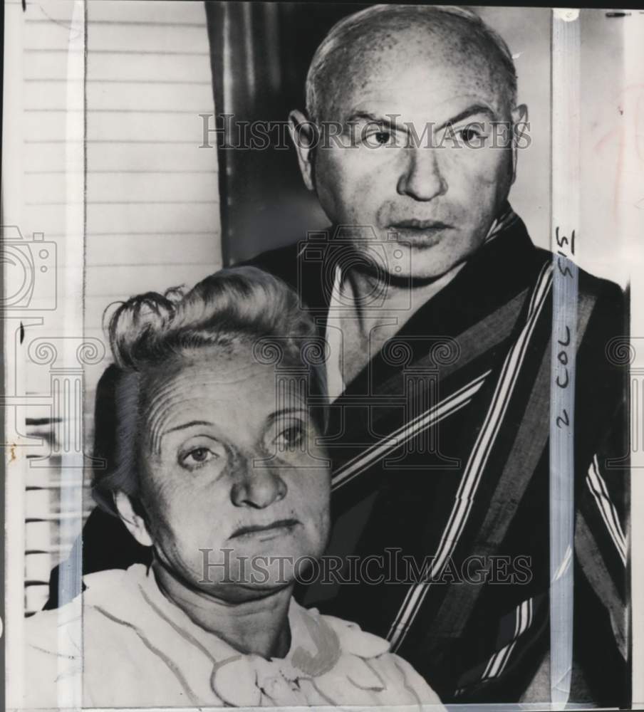 1956 Nathan Ehrlich &amp; wife Lillian, Bakers&#39; Union, San Francisco-Historic Images