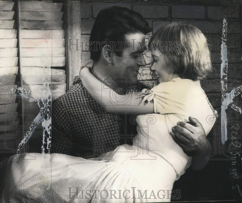 1959 Stuart Whitman & Joanne Woodward, "The Sound and the Fury"-Historic Images