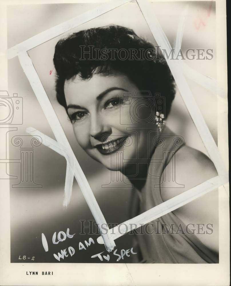 1955 Actress Lynn Bari-Historic Images