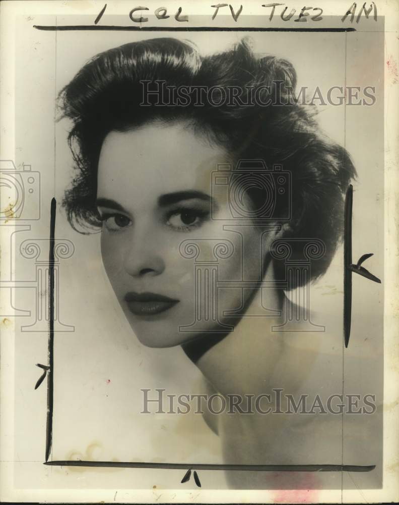 1958 Actress Gloria Vanderbilt, "United States Steel Hour"-Historic Images