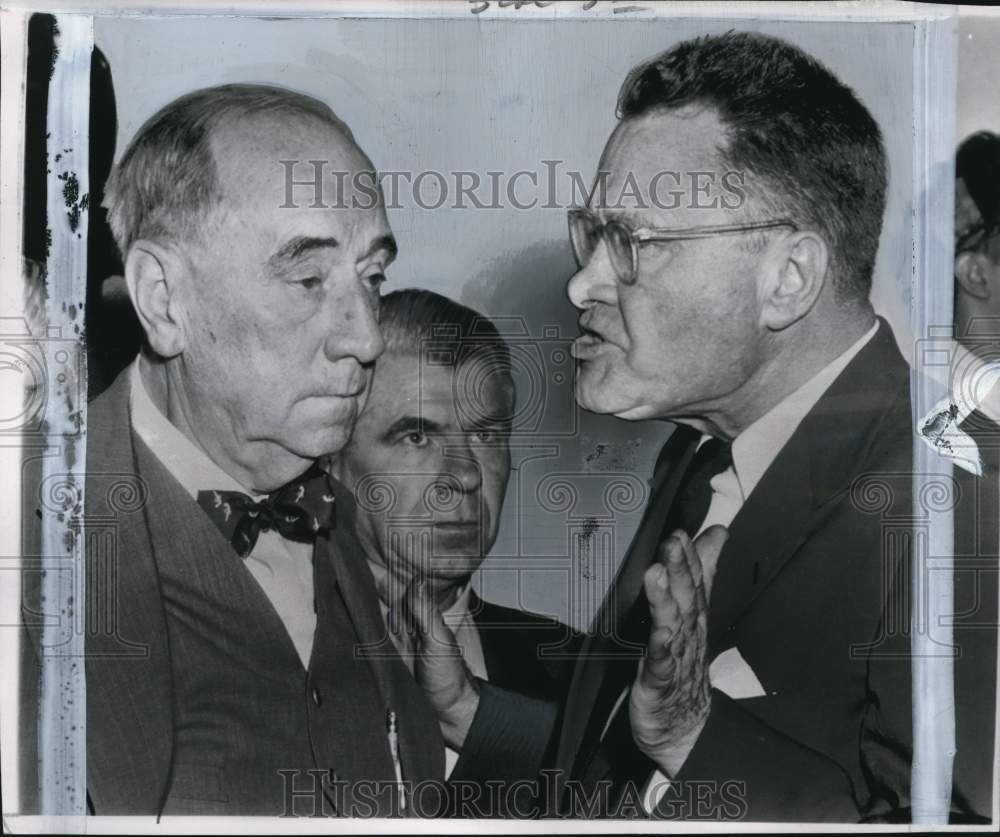 1954 Press Photo Ray Jenkins & Joseph Welch at McCarthy hearing in Was ...