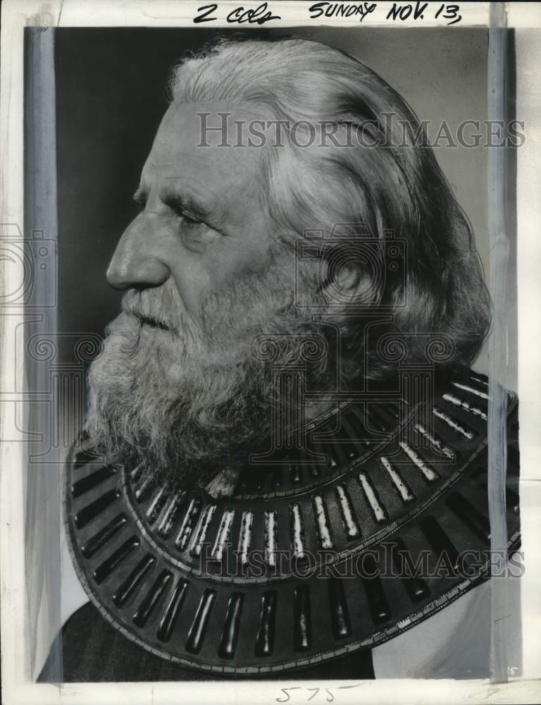 Press Photo Actor Finlay Currie stars in "Ben-Hur" - pio26505 - Historic Images
