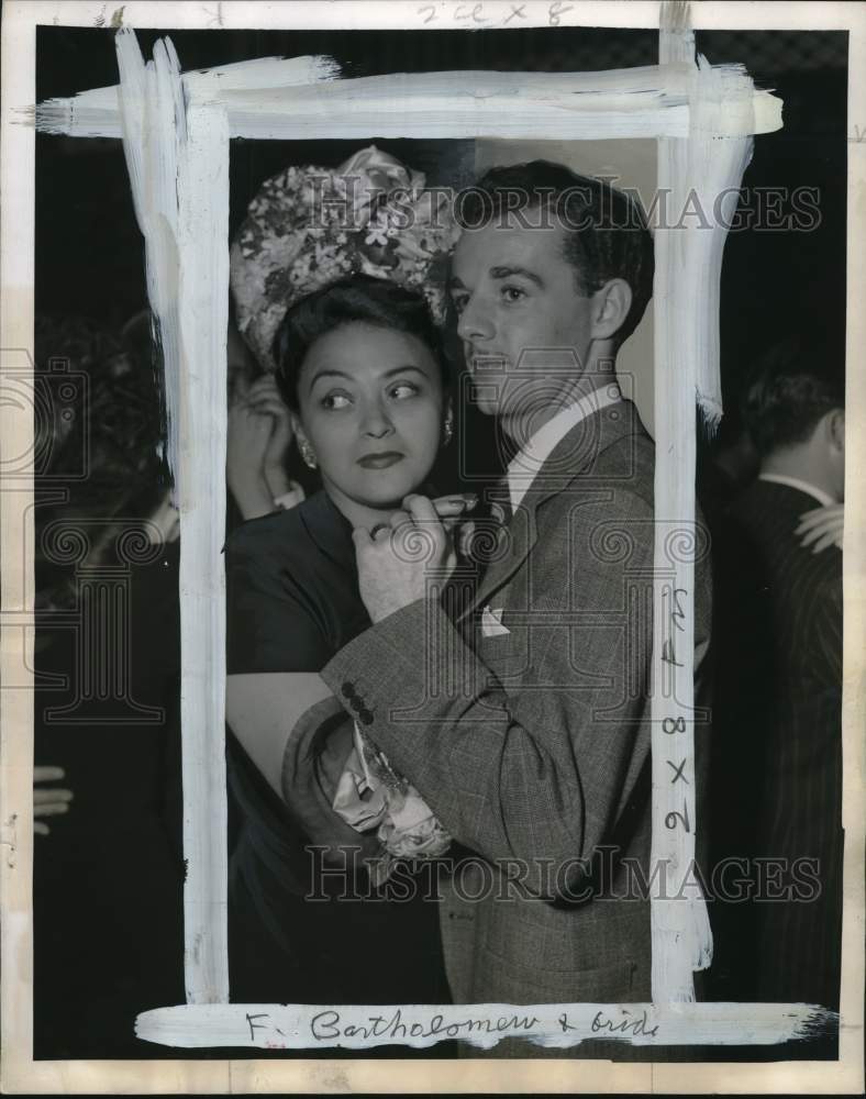 1946 Press Photo Freddie Bartholomew, Maely Daniele at Club Mocambo in Hollywood- Historic Images