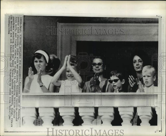 1964 Prince Rainier of Monaco with Princess Grace and Family-Historic Images