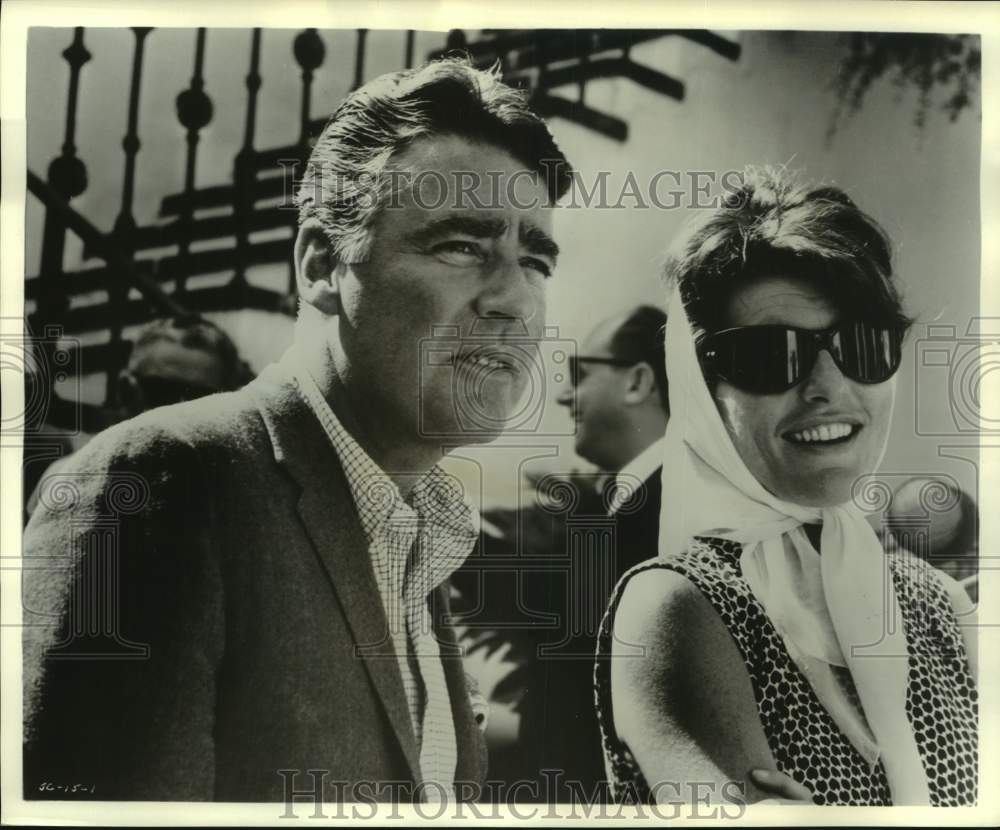 1962 Executive Producer Peter Lawford &amp; wife Patricia, Hollywood, CA-Historic Images