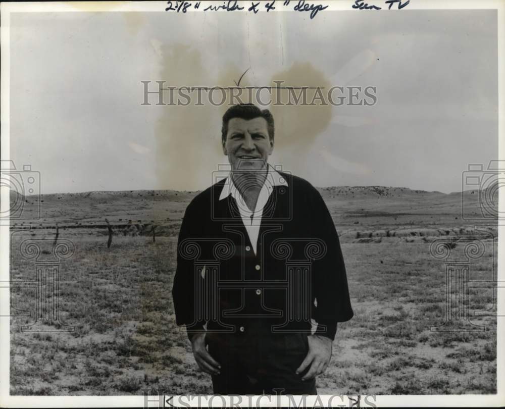 1965 Robert Preston at Colorado Ranch on "The Big Sky Country"-Historic Images