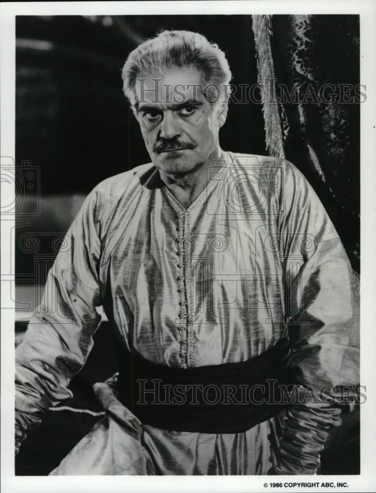 1986 Actor Omar Sharif in "Harem"-Historic Images