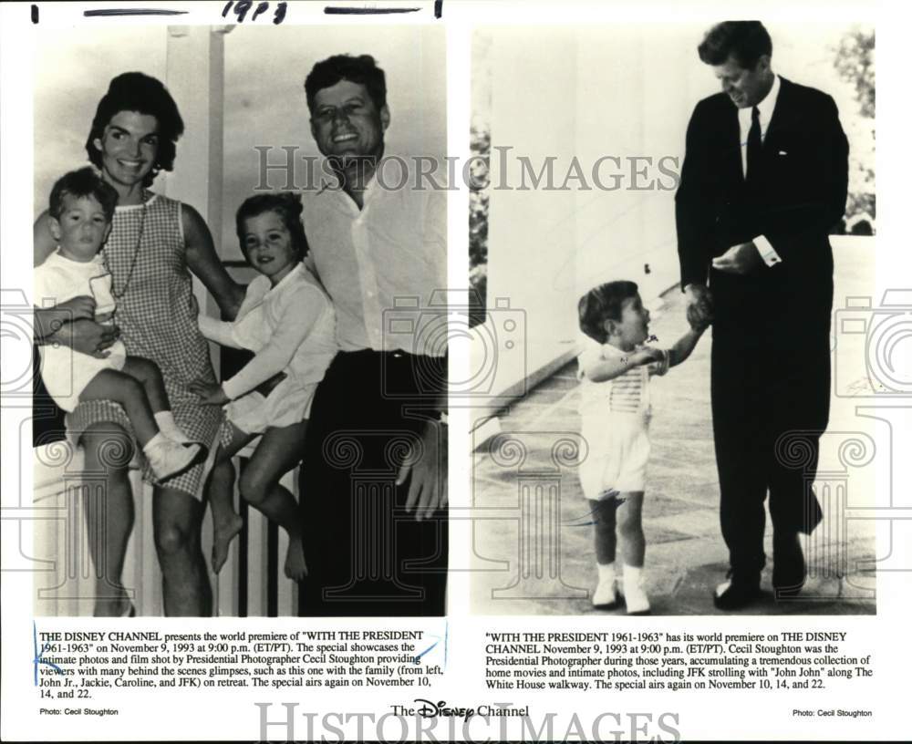 1993 John F. Kennedy Family in &quot;With the President 1961-1963&quot;-Historic Images
