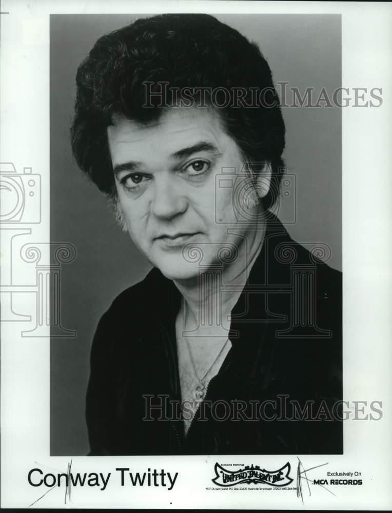 1979 Press Photo Singer Conway Twitty - pip06642 - Historic Images