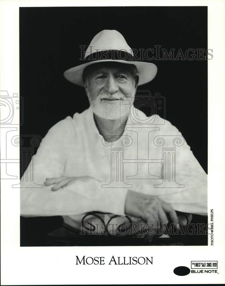 1997 Press Photo Jazz Musician Mose Allison - pip07071 - Historic Images