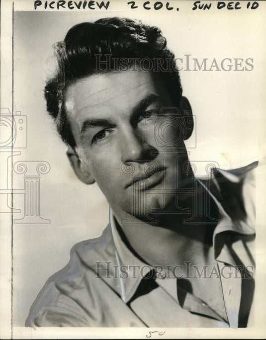 1961 Press Photo Actor Bill Travers in 
