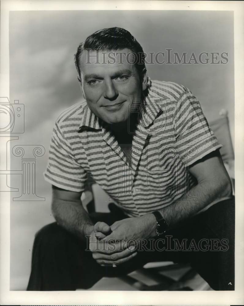 Press Photo Charles McGraw on &quot;Casablanca&quot; ABC Series - pip11745- Historic Images