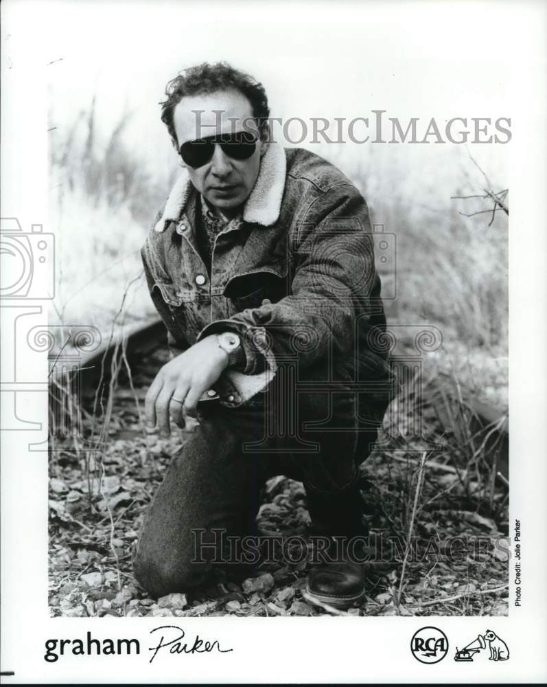 1989 Press Photo Performer Graham Parker - pip12191 - Historic Images