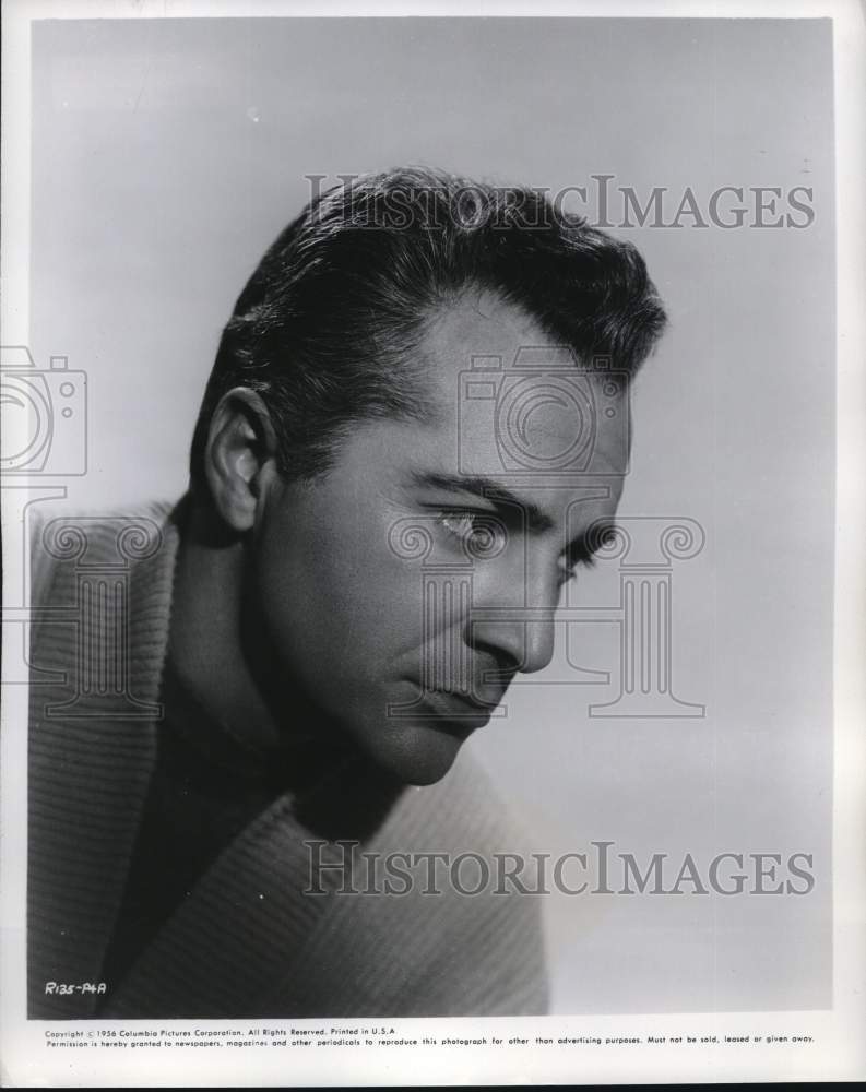 1957 Press Photo Rossano Brazzi, Italian stage, film and television actor.- Historic Images