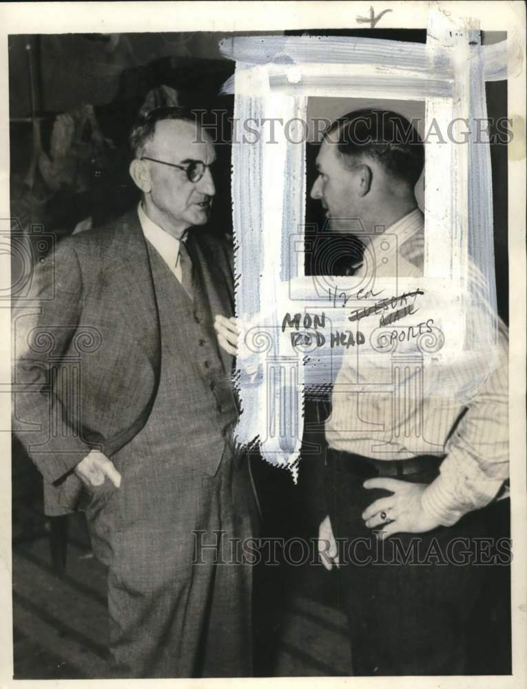 1937 Press Photo Former Cincinnati Reds baseball manager Charley Dressen- Historic Images